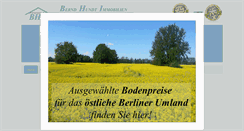 Desktop Screenshot of bernd-hundt-immobilien.de